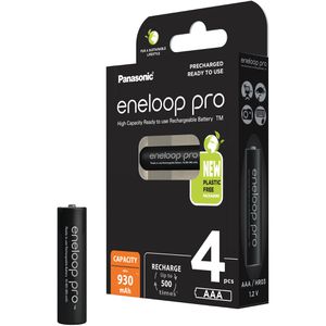 Produktbild für Akku Panasonic EneloopPro BK-4HCDE, 1,2V, 930 mAh