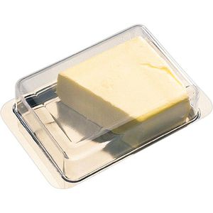 Produktbild für Butterdose APS 00063, aus Edelstahl / Kunststoff