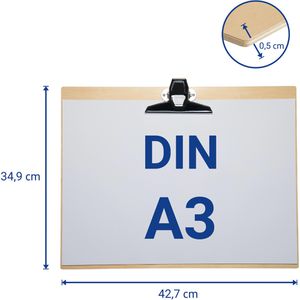 Produktbild für Klemmbrett Maul 2394870, MAULtilia, A3 quer