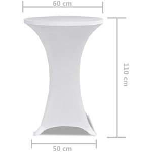 Produktbild für Tischhusse vidaXL Stretch, 241201, Ø 60 cm