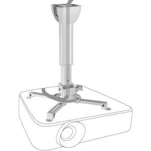 Produktbild für Beamer-Deckenhalterung Celexon MultiCel 4060 Pro, weiß
