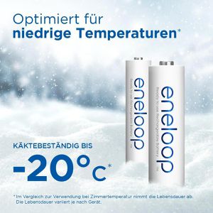 Produktbild für Akku Panasonic Eneloop BK-3MCDE, 1,2 V, 2000 mAh