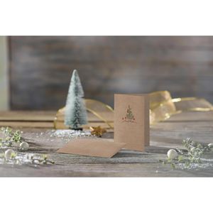 Produktbild für Weihnachtskarte Sigel DS075, Christmas with apples