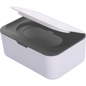 Produktbild für Feuchttücherbox Böttcher-AG weiß / grau