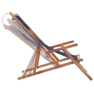 Produktbild für Campingstuhl vidaXL 43996, blau, bis 100 kg