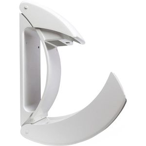 Produktbild für Briefkasten Burg-Wächter Kiel 886 W, weiß, aus Kunststoff