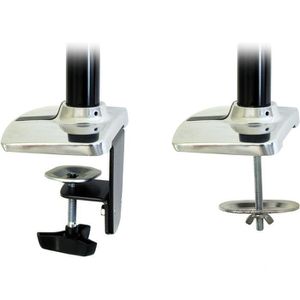Produktbild für Monitorhalterung Ergotron LX, silber, VESA 75x75 &amp; 100x100 mm