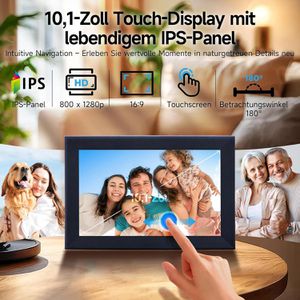 Produktbild für Digitaler-Bilderrahmen Rollei WiFi 103, mit WLAN