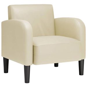 Produktbild für Loungesessel vidaXL 4100530, creme