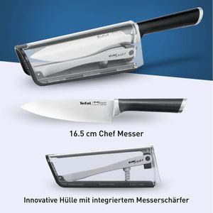 Produktbild für Kochmesser Tefal K25690 Ever Sharp, mit Kunststoffgriff