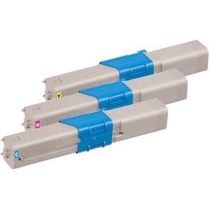 Produktbild für Toner KMP O-T37V für Oki 4497353 Multipack