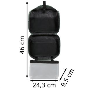 Produktbild für Kulturbeutel Samsonite Stackd Hanging Toilet Kit