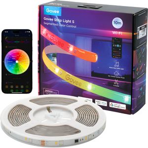 Produktbild für LED-Streifen Govee Strip Light S, dimmbar, weiß + RGB