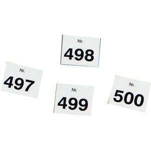 Produktbild für Klebezahlen Herlitz 791871, 1 - 500