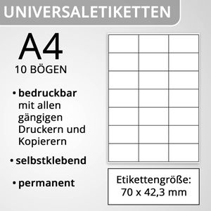 Produktbild für Universaletiketten Herma 8634 Premium, weiß