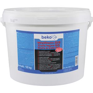 Holzleim Beko 264112, Weißleim D3, 12kg