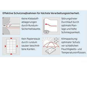 Produktbild für Universaletiketten Herma 4658 Premium, weiß