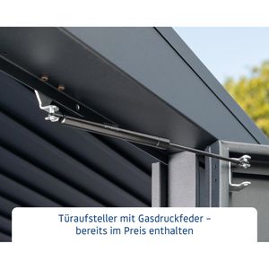 Produktbild für Geräteschuppen Hörmann EcoStar Trend-P, 7,56 m²