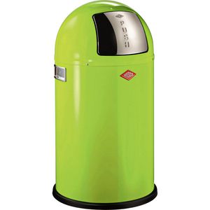 Produktbild für Mülleimer Wesco Pushboy Junior, limegreen