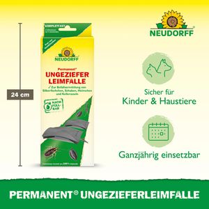 Produktbild für Klebefalle Neudorff Permanent UngezieferLeimfalle, giftfrei