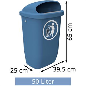 Produktbild für Mülleimer Sulo 2001179, blau
