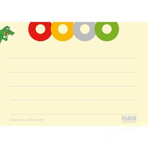 Produktbild für Karteikarten Han 9813, Croco, A7