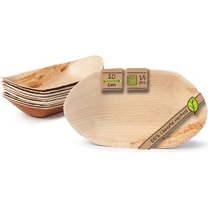 Fingerfoodschalen Biozoyg DCA05530, Palmblatt