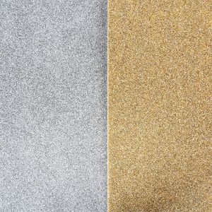 Produktbild für Moosgummi Ideen-mit-Herz 012351 Glitzer 2, A4