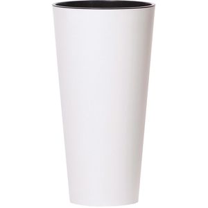 Übertopf Prosperplast Tubus Slim, weiß, Ø 40 x 76 cm