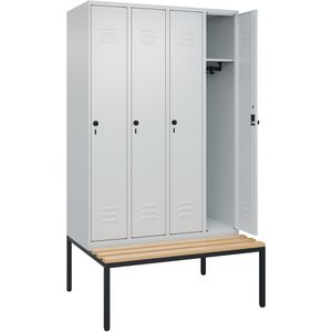 Spind CP-Möbel Classic PLUS, lichtgrau