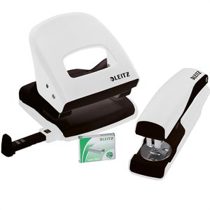 Locher Leitz 5095 NeXXt WOW, weiß metallic