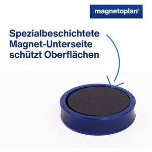Produktbild für Magnete Magnetoplan Ergo Medium, dunkelblau