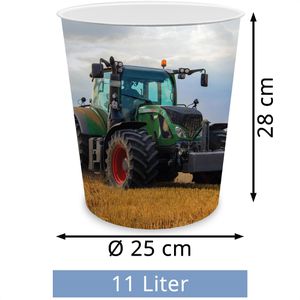 Produktbild für Papierkorb itenga 33106027, Traktor