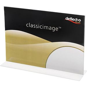 Tischaufsteller Deflecto 47701, A4 quer