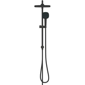 Produktbild für Duschsystem GROHE Vitalio Comfort 250 Flex, schwarz matt
