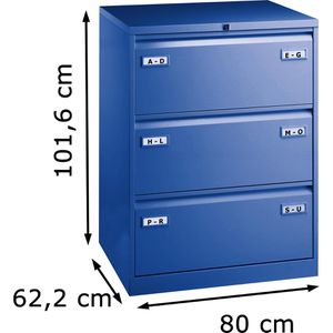 Produktbild für Hängeregisterschrank Bisley-Light CDF3-639