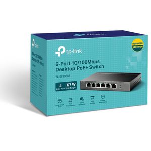 Produktbild für Switch TP-Link TL-SF1006P, unmanaged