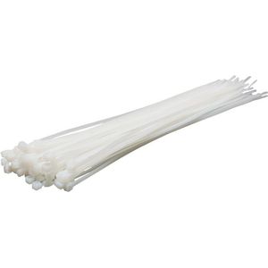 Kabelbinder weiß Nylon 100 Stück