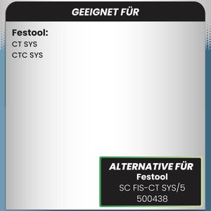 Produktbild für Staubsaugerbeutel McFilter FE 12, 430240154