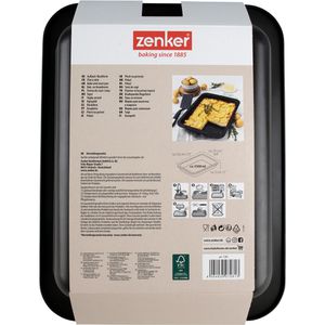 Produktbild für Auflaufform Zenker SpecialCooking Ofenform, schwarz, aus Stahl