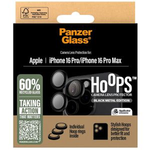 Produktbild für Kamera-Schutz PanzerGlass Hoops 1284, schwarz, 3 Stück