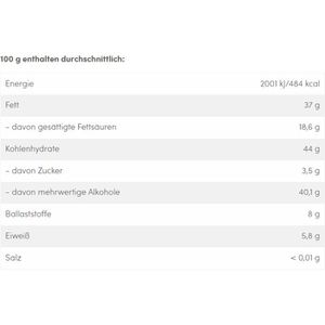 Produktbild für Tafelschokolade Birkengold Haselnuss, mit Xylit