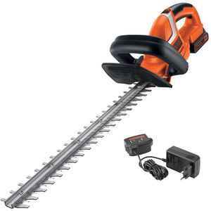 Black+Decker Heckenschere GTC1845L20-QW, Akku, 18V/2,0Ah, mit Akku und Ladegerät, Schnittlänge 45cm