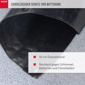Produktbild für Abdeckplane NOOR Profi, anthrazit