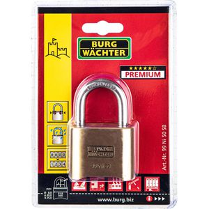 Produktbild für Vorhängeschloss Burg-Wächter No.99, 50mm