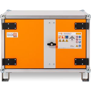 Produktbild für Akku-Ladeschrank CEMO Basic 8/5, mit 9 Steckdosen