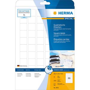 Produktbild für Inkjet-Etiketten Herma 8831 Special, weiß