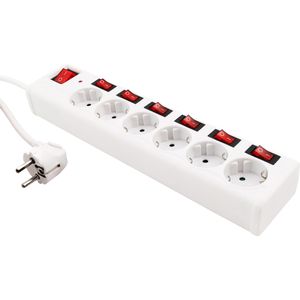 Steckdosenleiste McPower 1300501, mit 1,5m Kabel