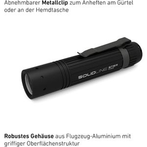 Produktbild für Taschenlampe Ledlenser Solidline ST6R, aufladbar