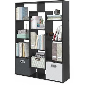 Produktbild für Bücherregal Vicco 30602, schwarz
